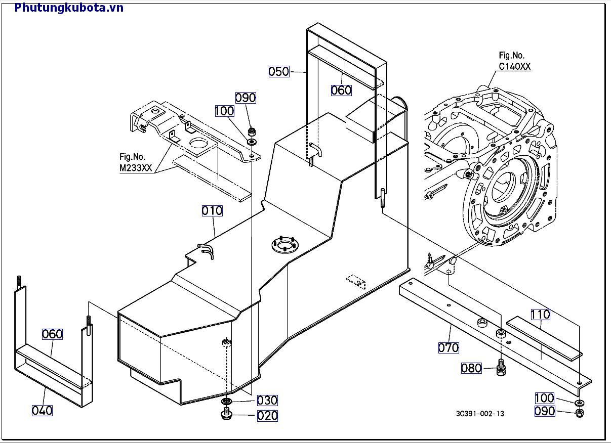 Bình chứa nhiên liệu mới 10001 -> 49999